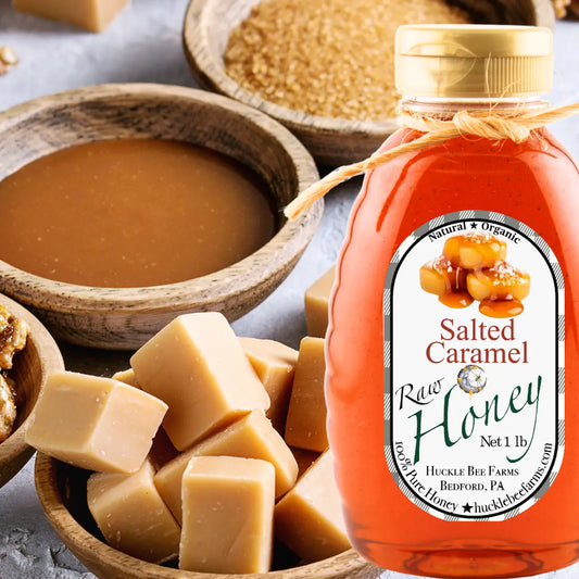 Salted Caramel Infused Honey 1/2lb