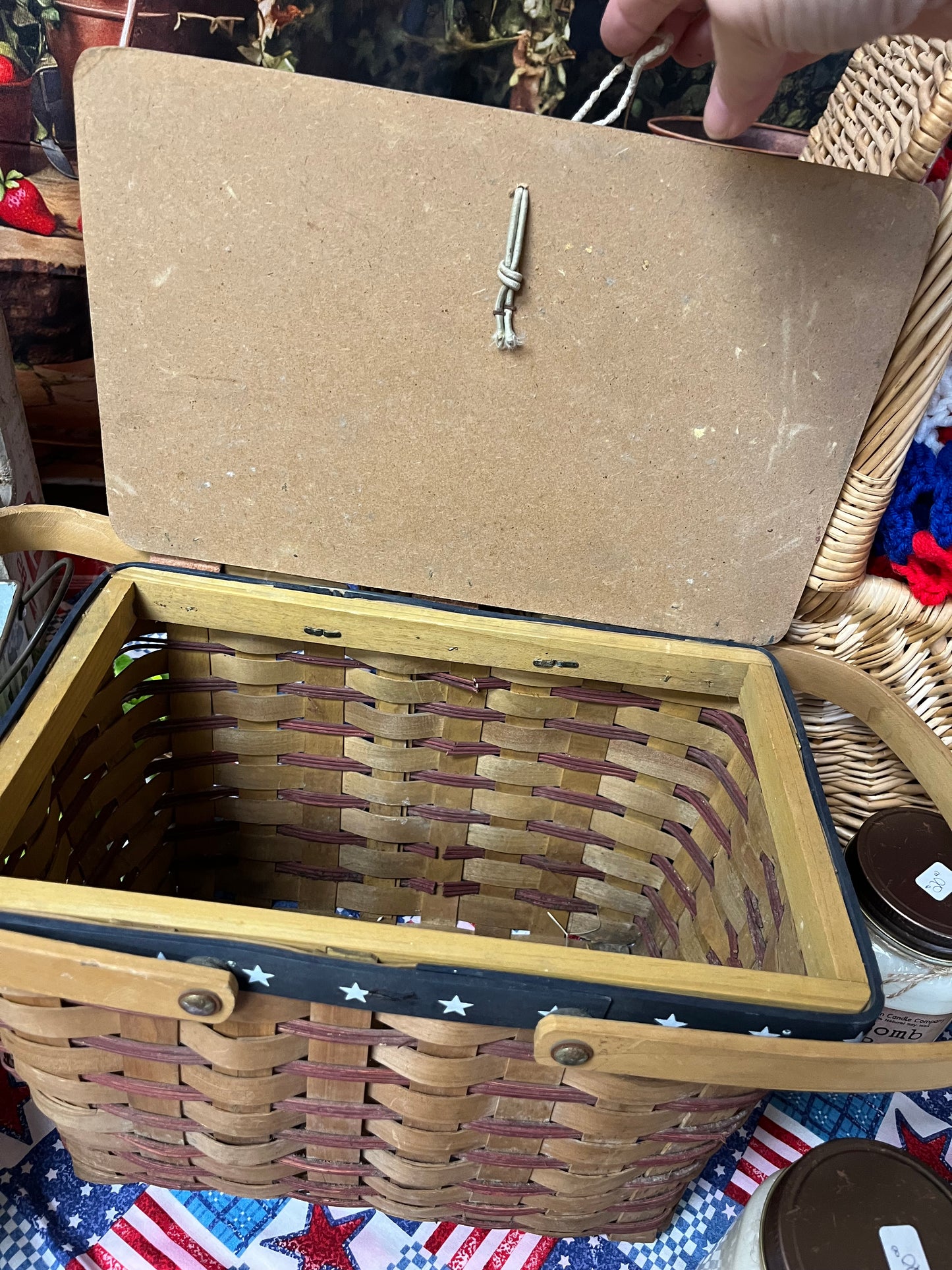 Americana Picnic basket