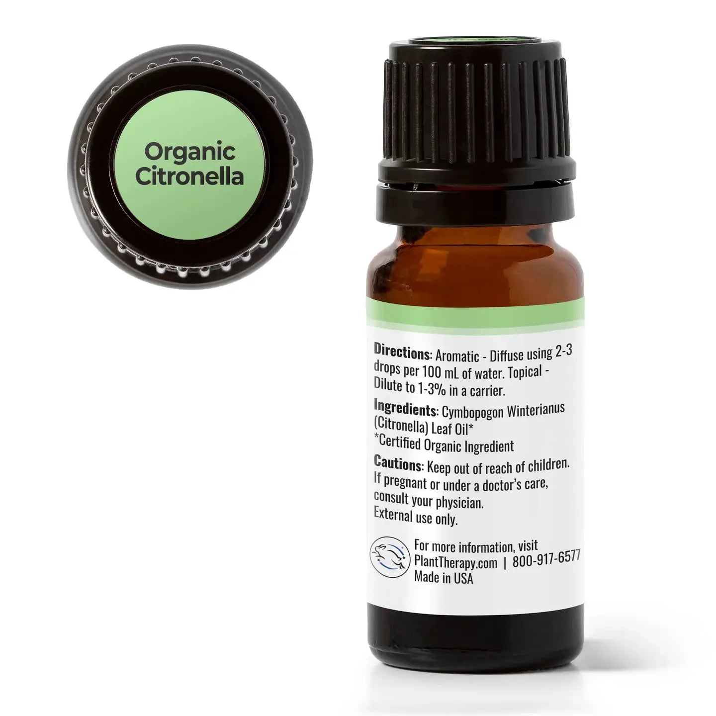 Organic Citronella Essential oil 10ml