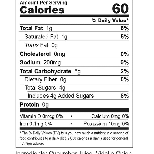 Vidalia Onion Cucumber Dill Dressing - 12 Fl. oz