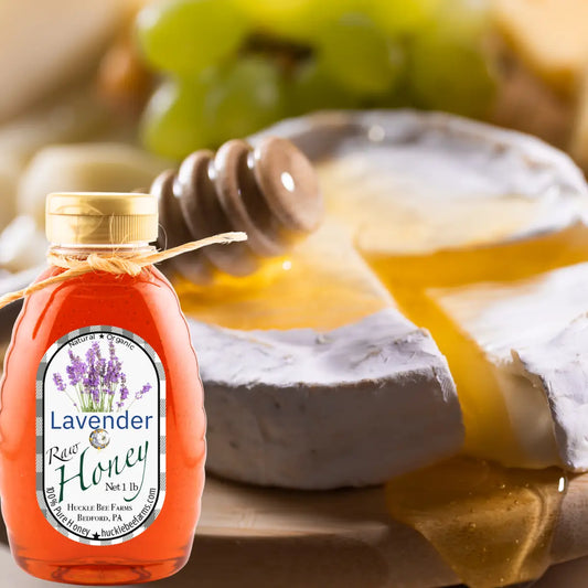 Lavender Infused Raw Honey 1/2 lb