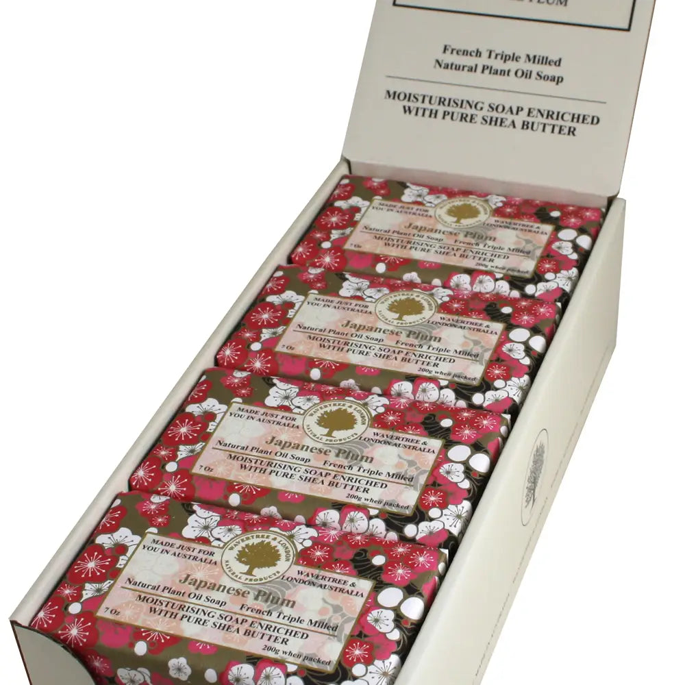 Wavertree & London Japanese Plum Luxury Soap Bars