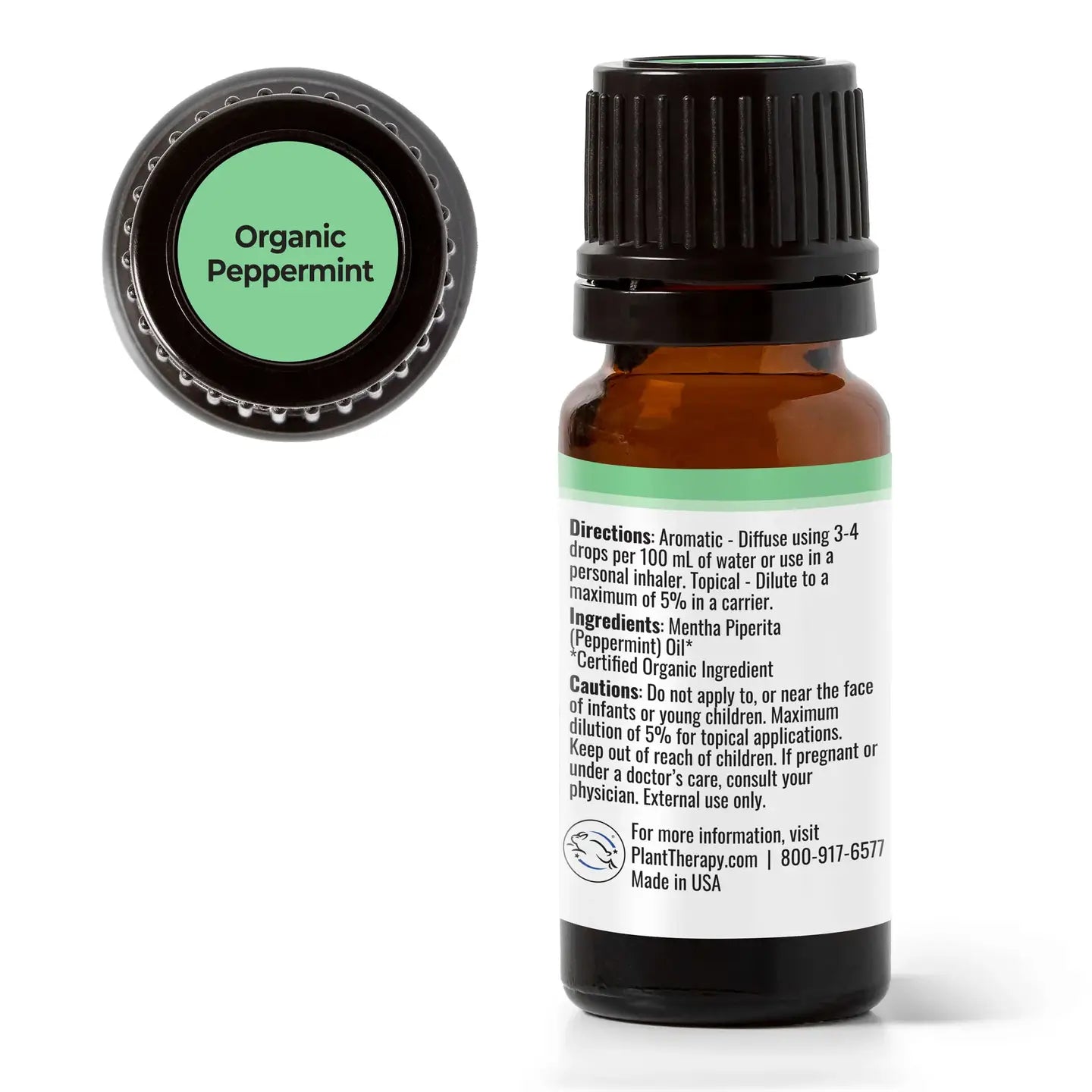 Organic Peppermint Essential oil 10ml