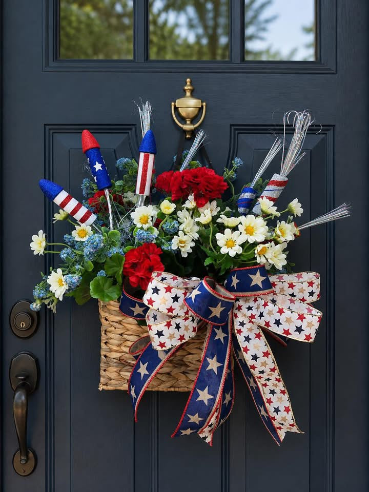 Nantucket USA door basket