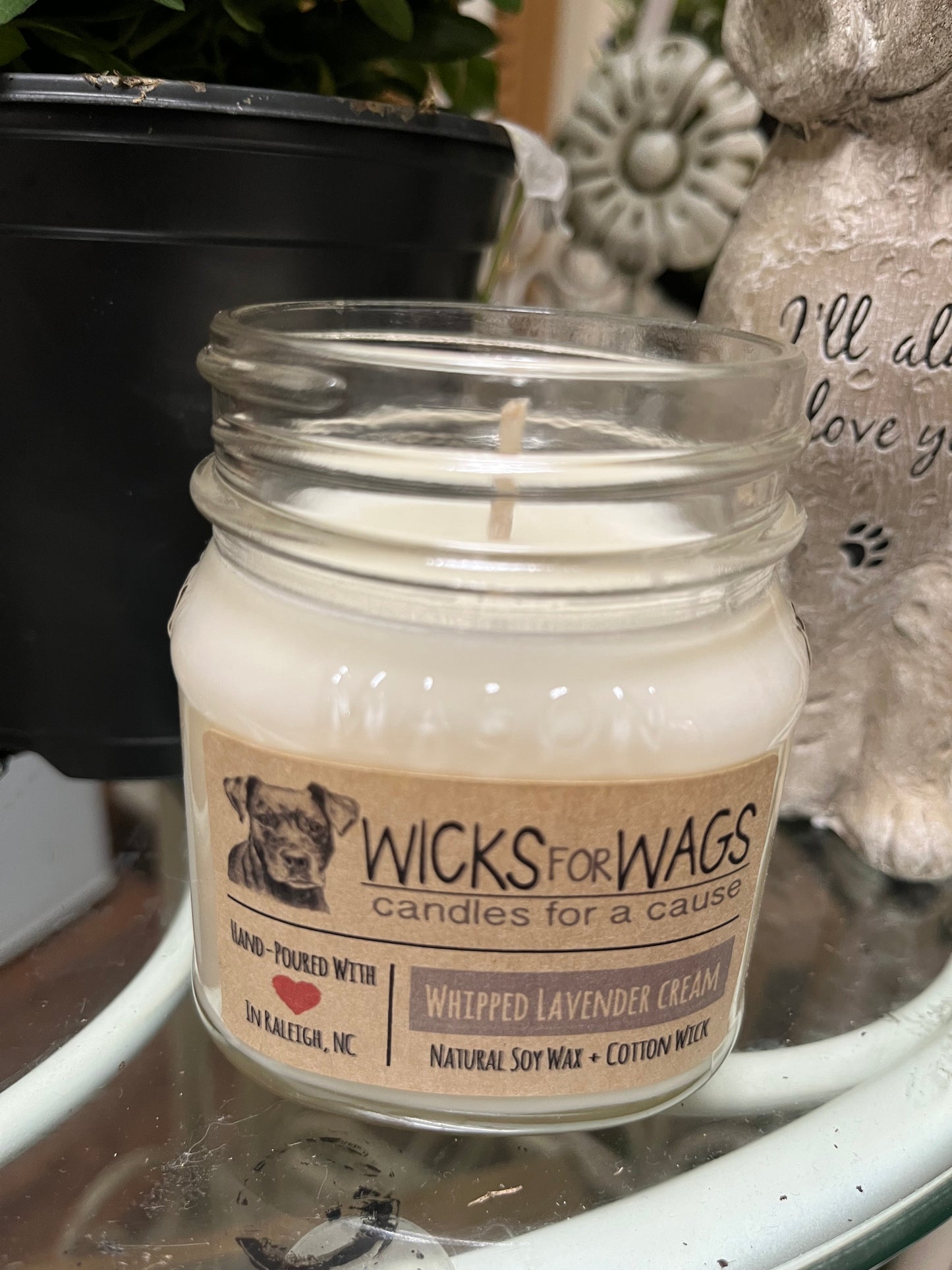 Whipped Lavender Cream