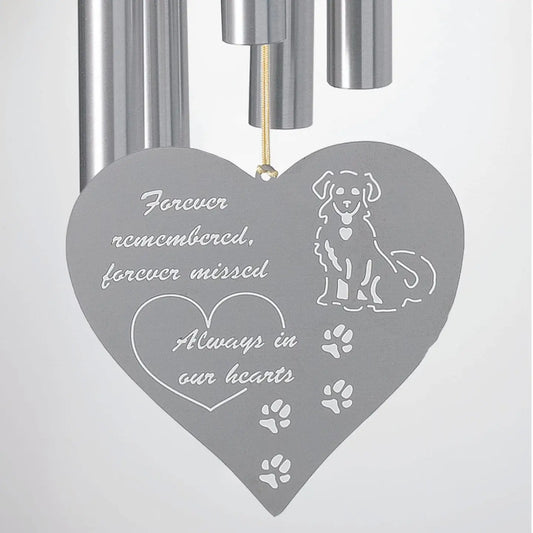 Chimes of Remembrance™ - Forever Heart, Dog
