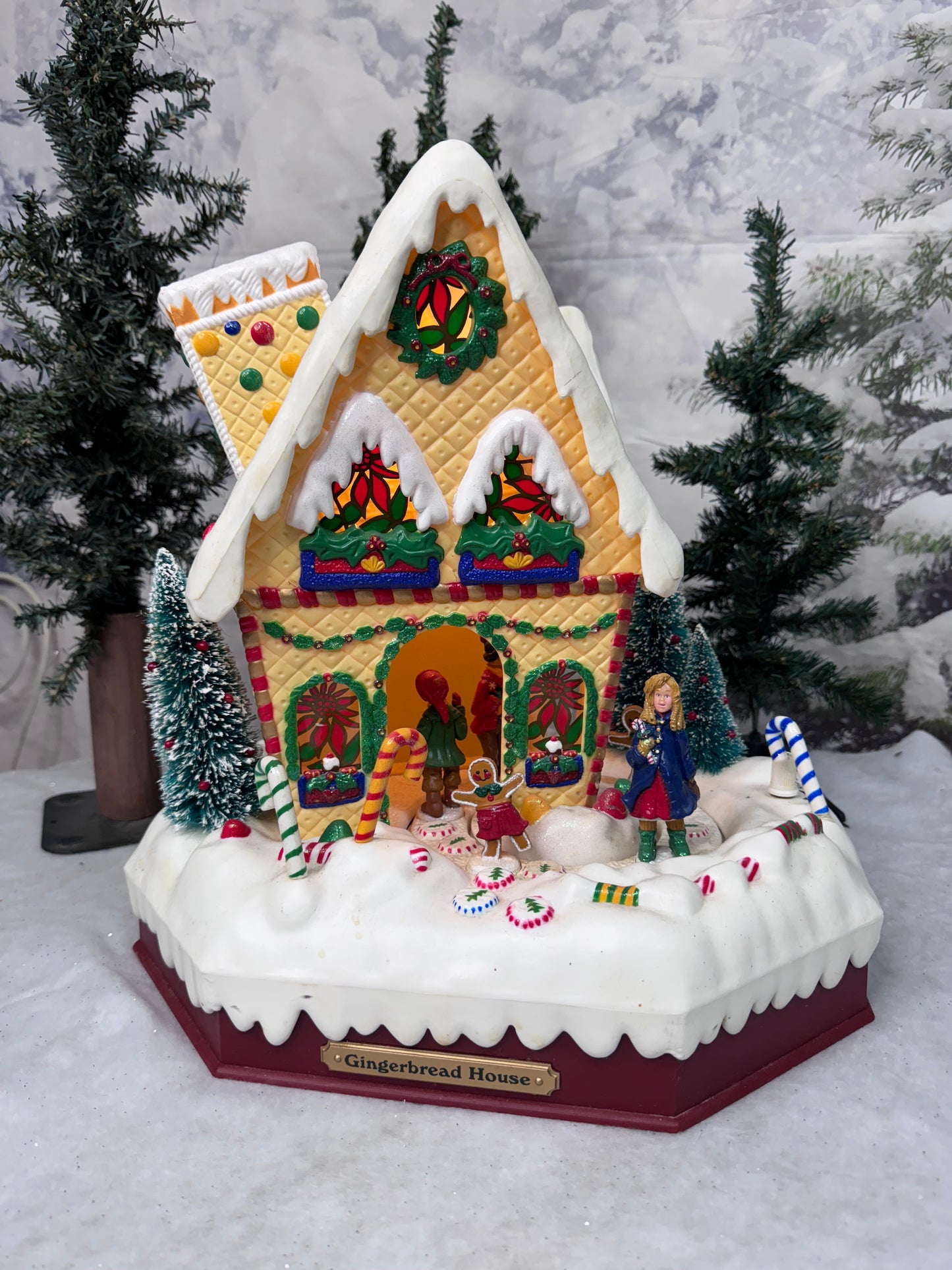 Vintage Gingerbread Village House