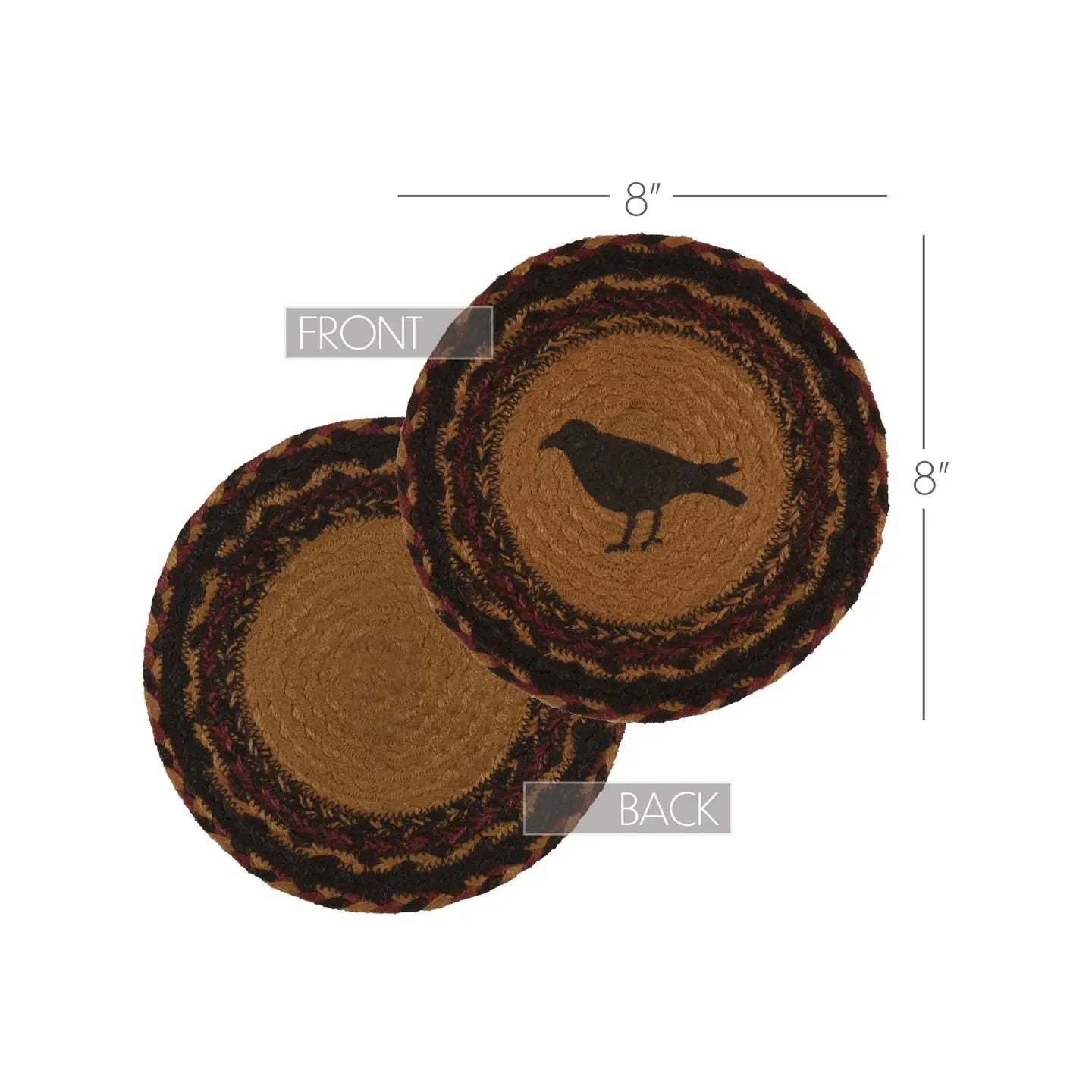 Heritage Farms Crow Jute Trivet