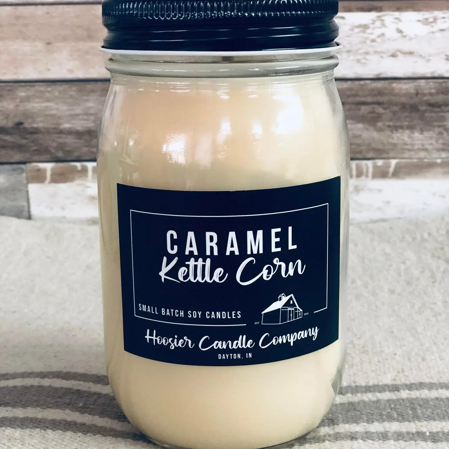 16oz Soy Candle~Caramel Kettle Corn
