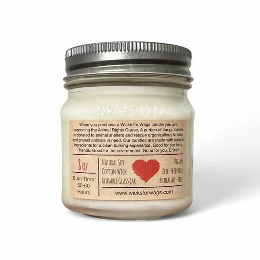 Lemon Pound Cake | 8oz Soy Candle | Mason Jar