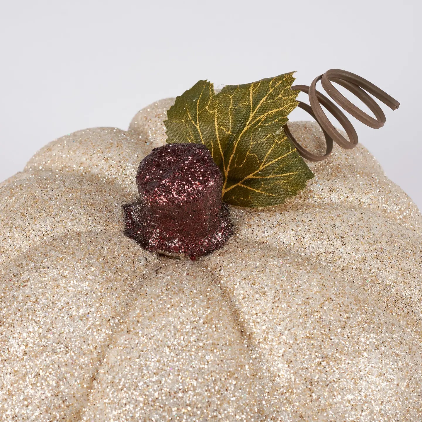 Champagne Glitter Pumpkin