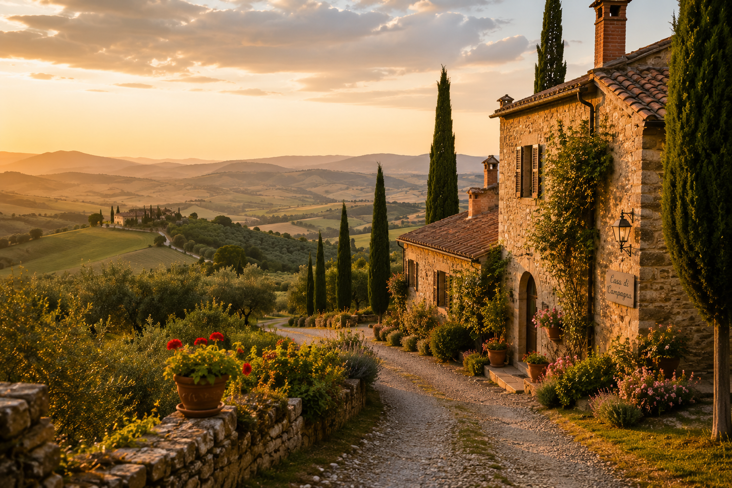 Tuscan Vineyard