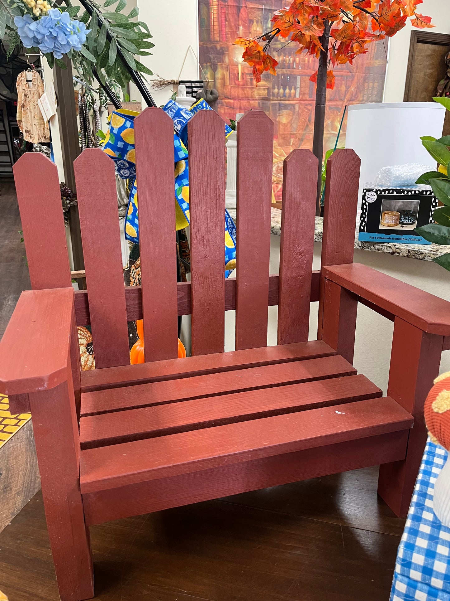 Wood flower pot bench -pickup only