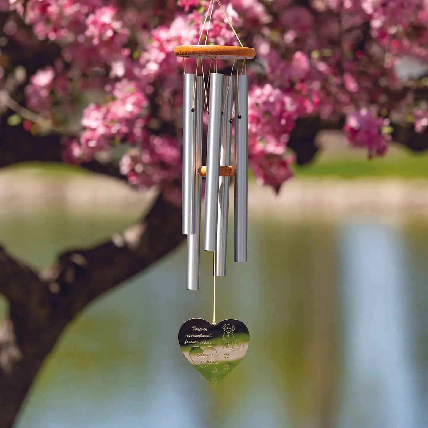 Chimes of Remembrance™ - Forever Heart, Dog