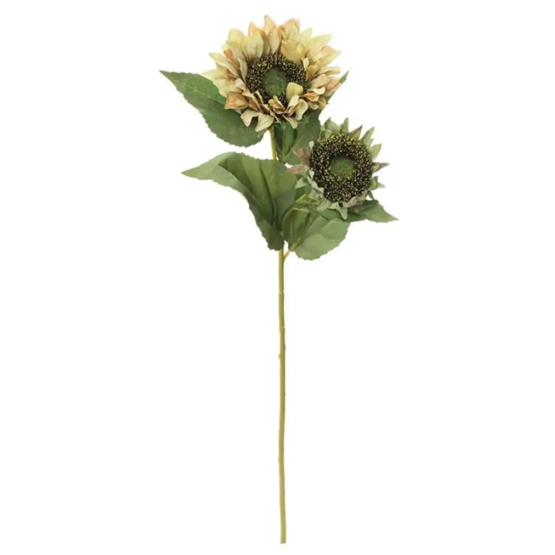 Sunflower Spray 23" Taupe