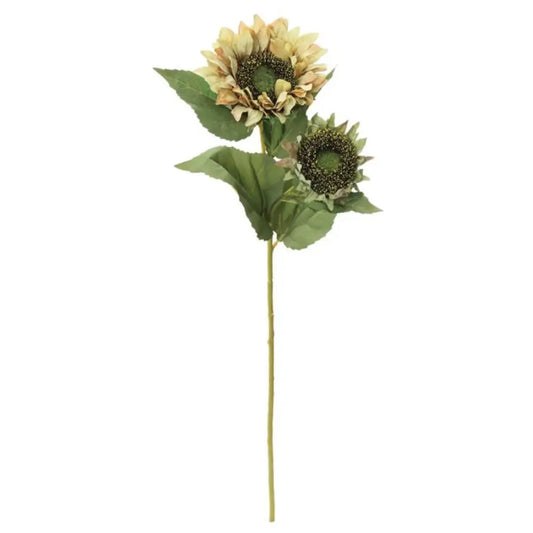 Sunflower Spray 23" Taupe