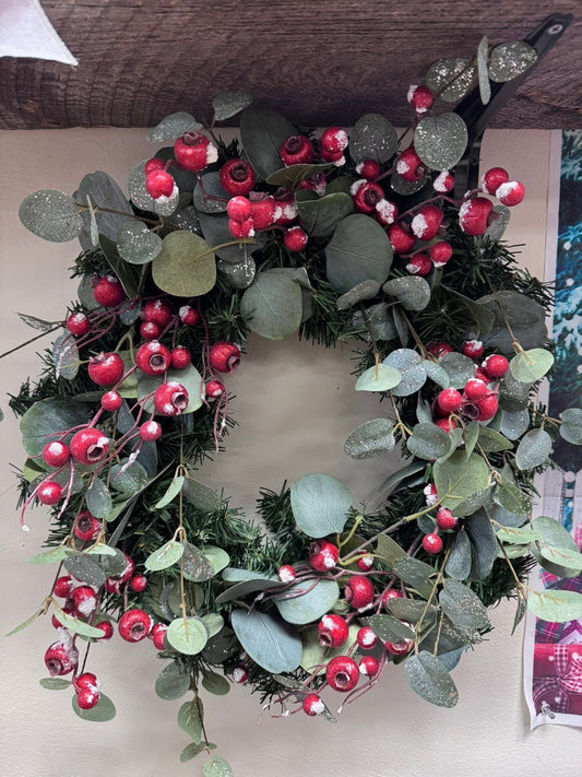 Cranberry Wreath