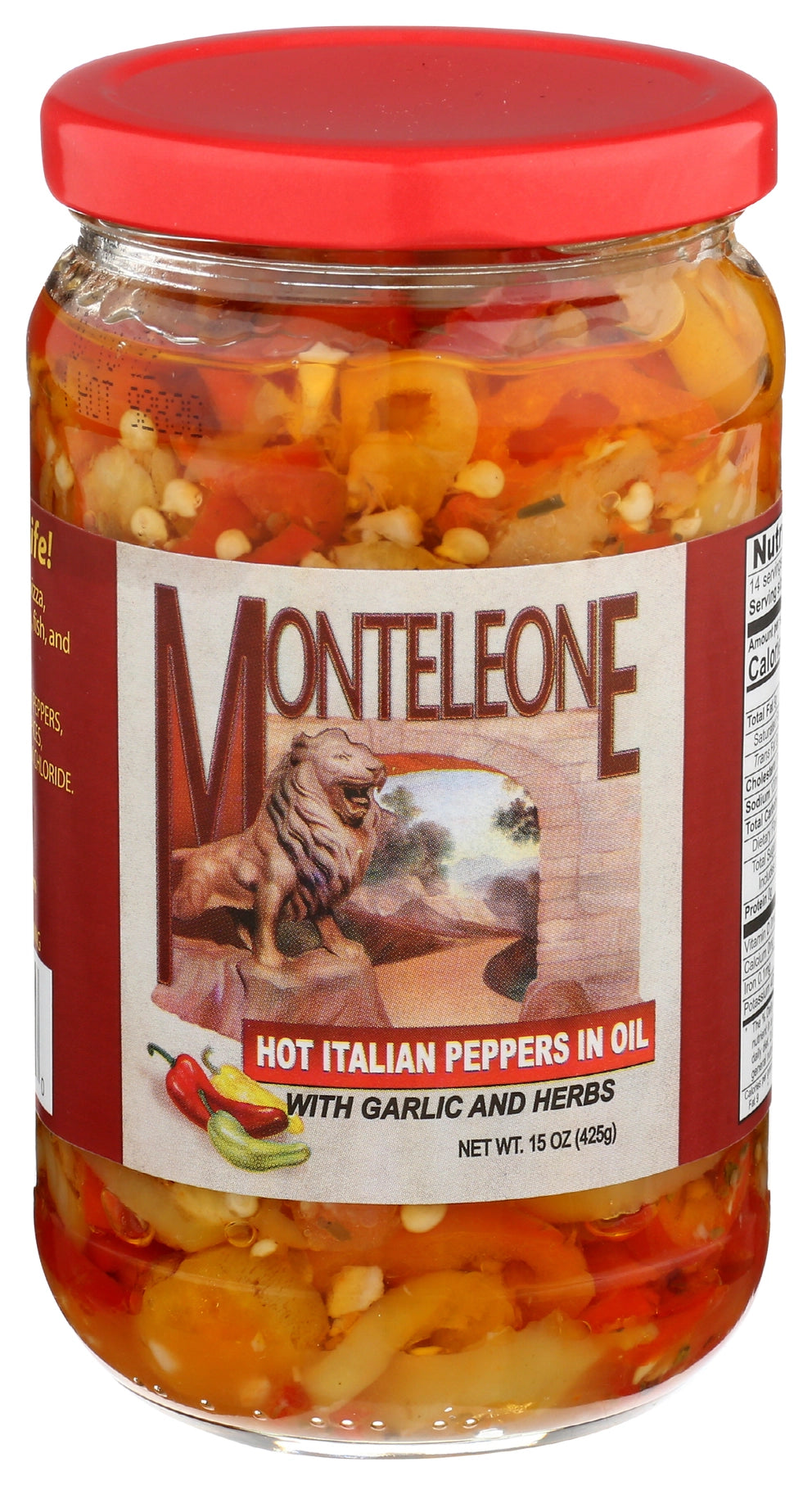 Monteleone Italian Peppers in Oil
