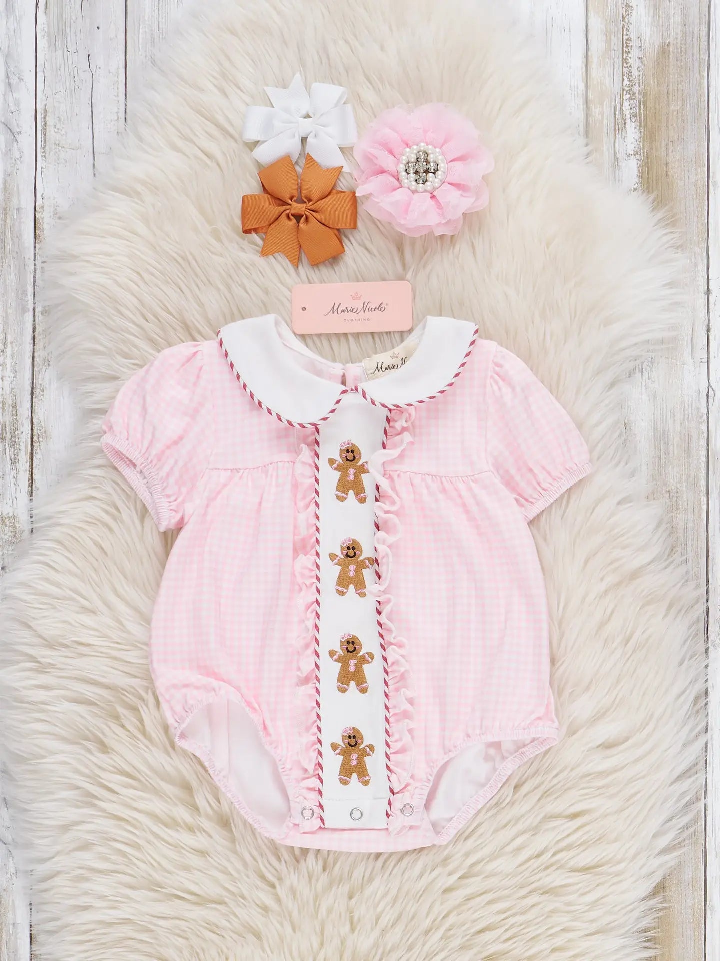 Gingerbread Romper