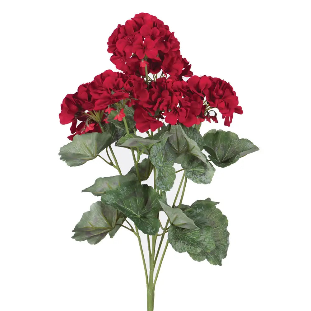 19.5" Geranium Bush-Red Item 1