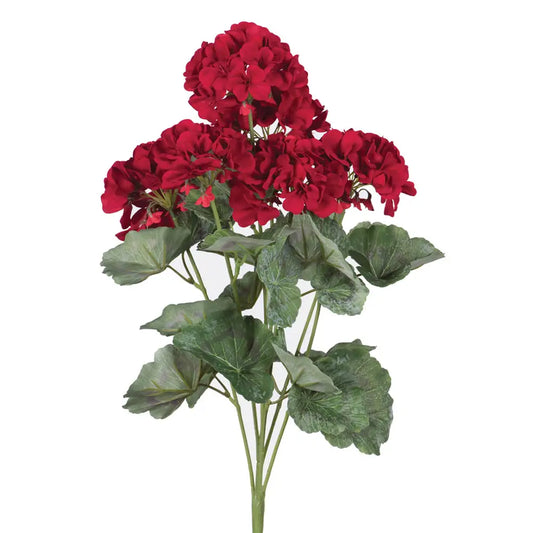 19.5" Geranium Bush-Red Item 1