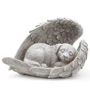Sympathy - Sleeping Angel Dog Figurine