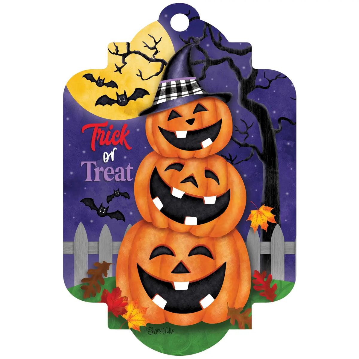 Deluxe Door Decor-Halloween Stack