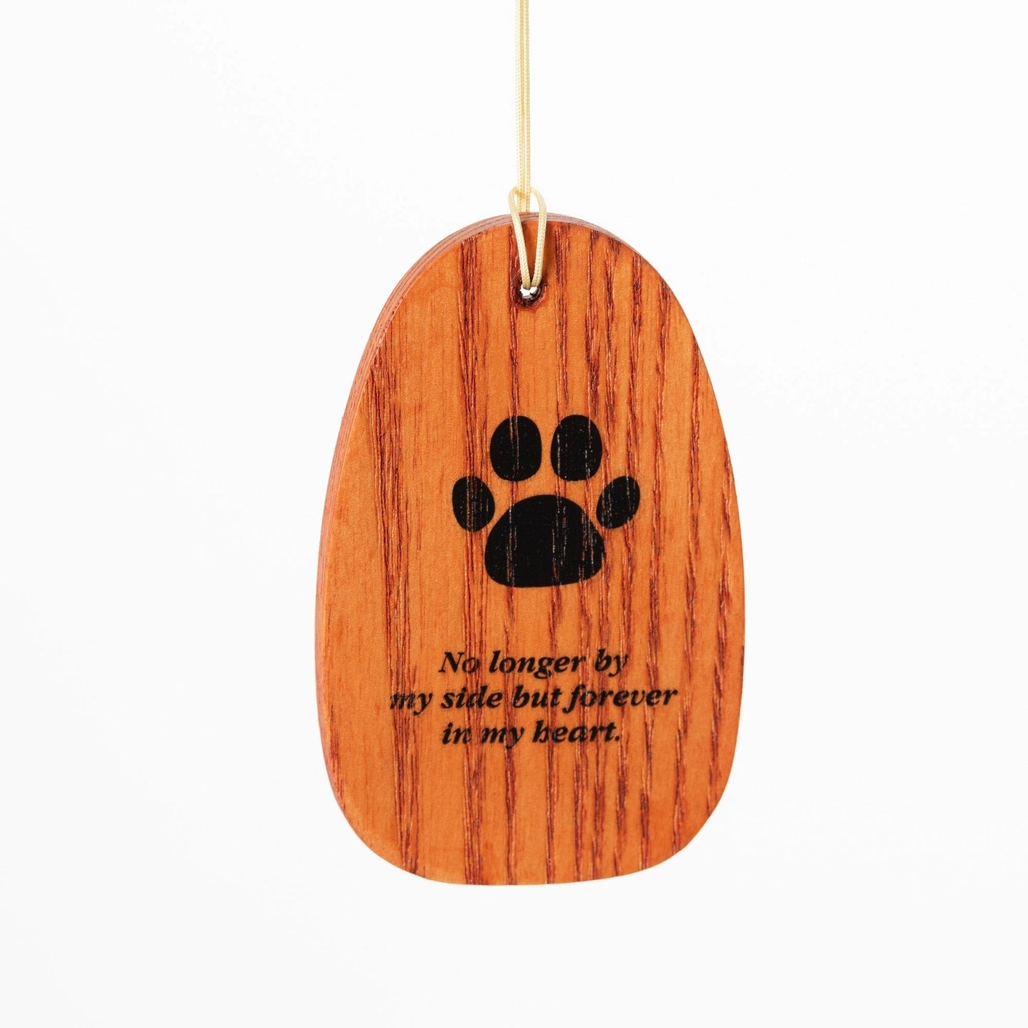 Woodstock Pet Sympathy Chime™ - Paw Print