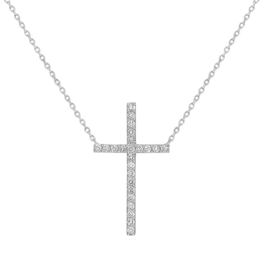 Sterling Silver Cross Necklace