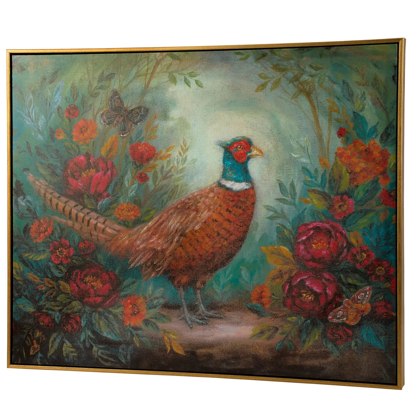 Ringnecked Pheasant Canvas Wall Art