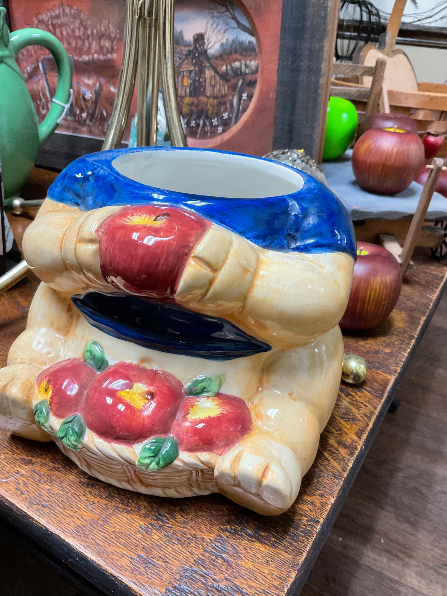 Vintage Ceramic Pig Cookie Jar