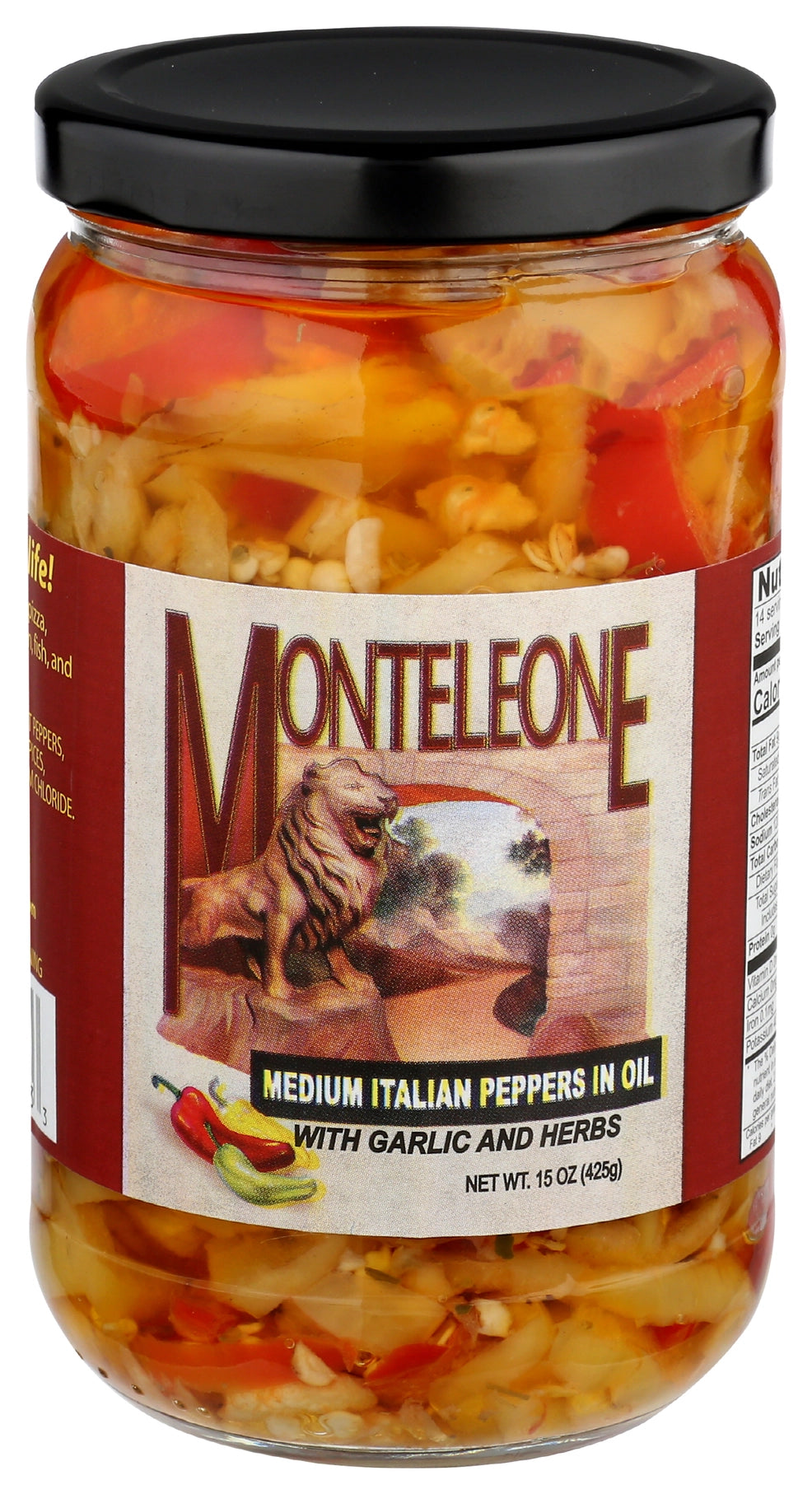 Monteleone Italian Peppers in Oil