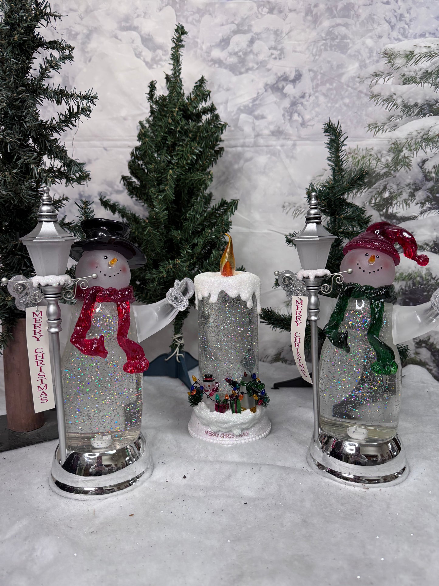 Snow globe Snowmen Set