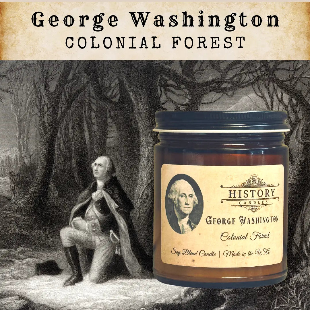 George Washington Candle | History Candle