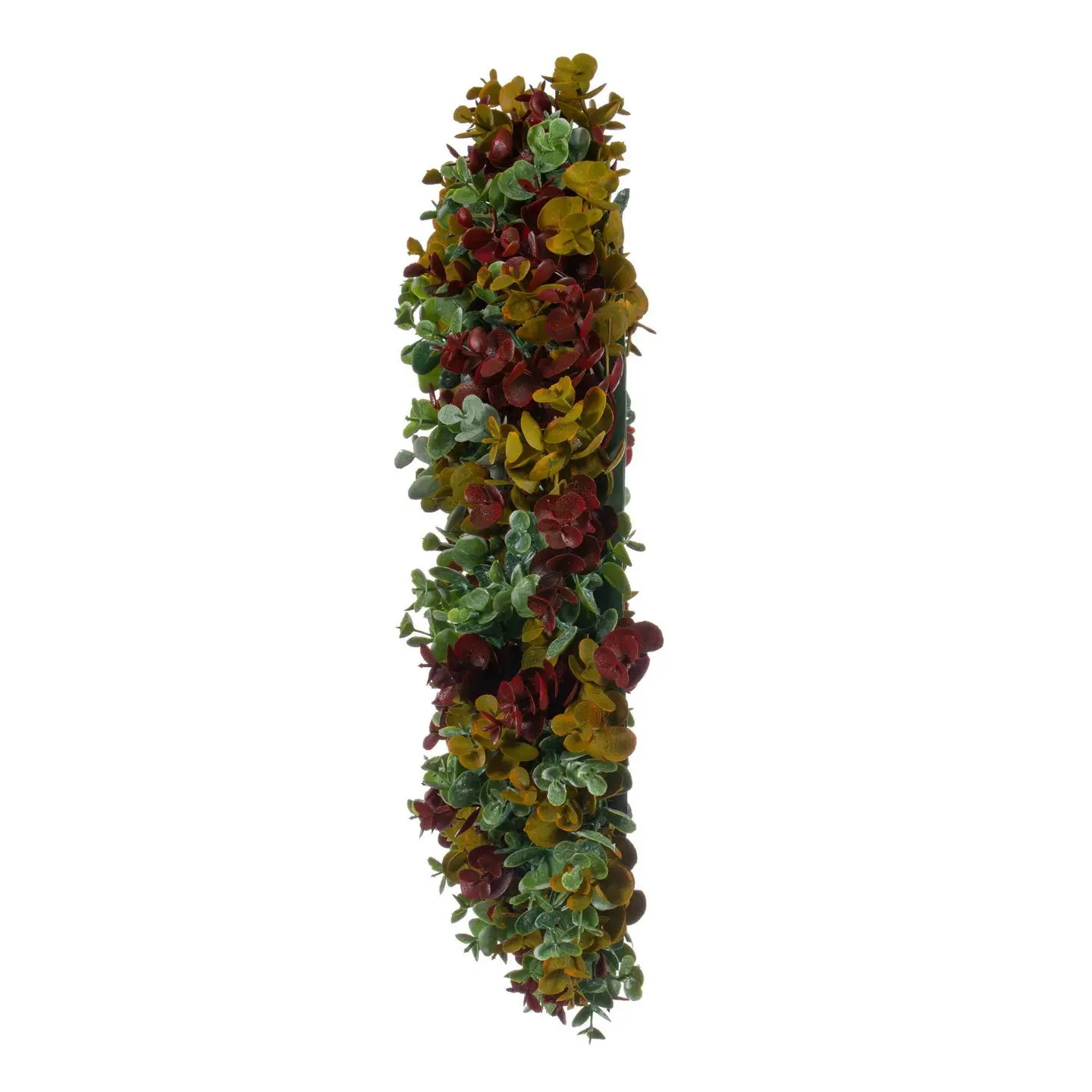 18" Red/Green Spiral Eucalyptus Wreath