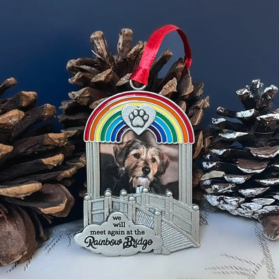 Rainbow Bridge Photo Ornament