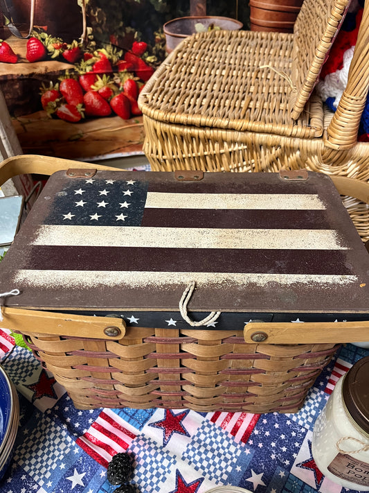Americana Picnic basket