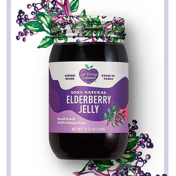Elderberry Jelly 19 oz