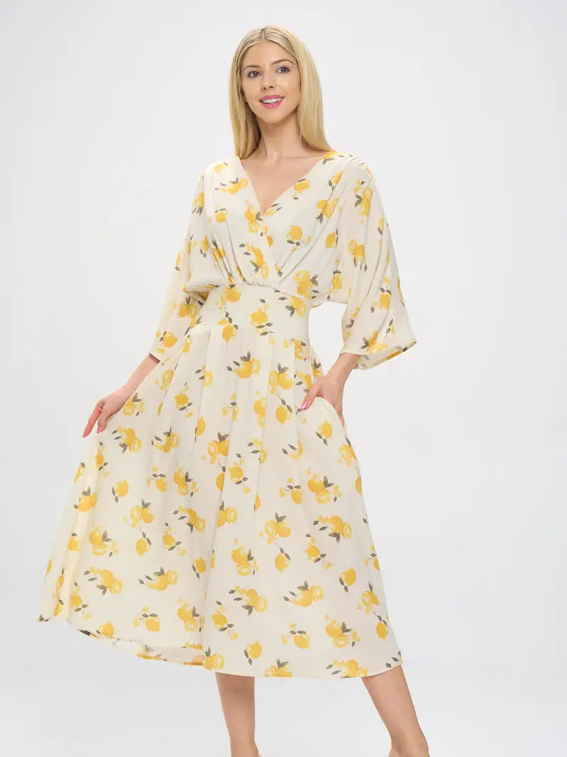 Summer Lemon dress