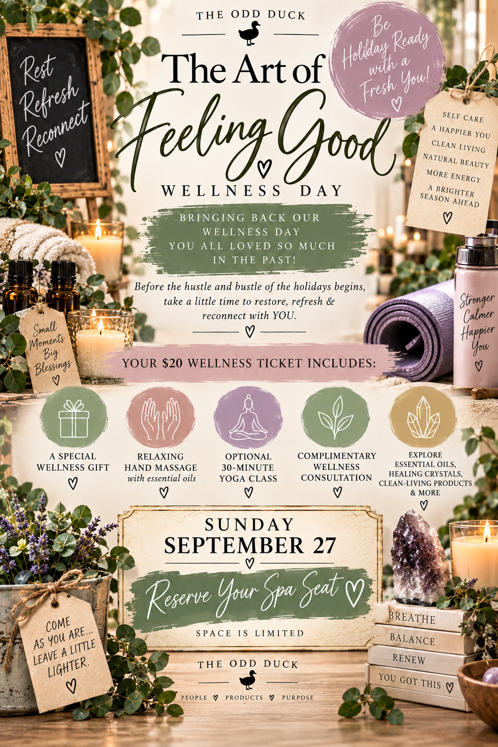 Wellness Spa Day 9/27