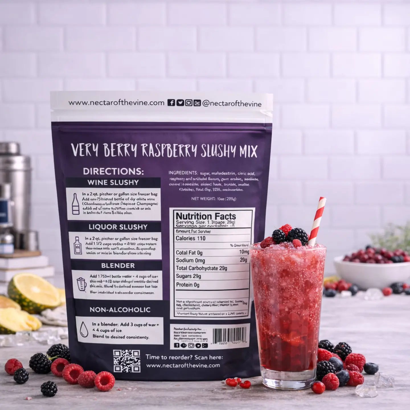 Very Berry Raspberry Cocktail Mix
