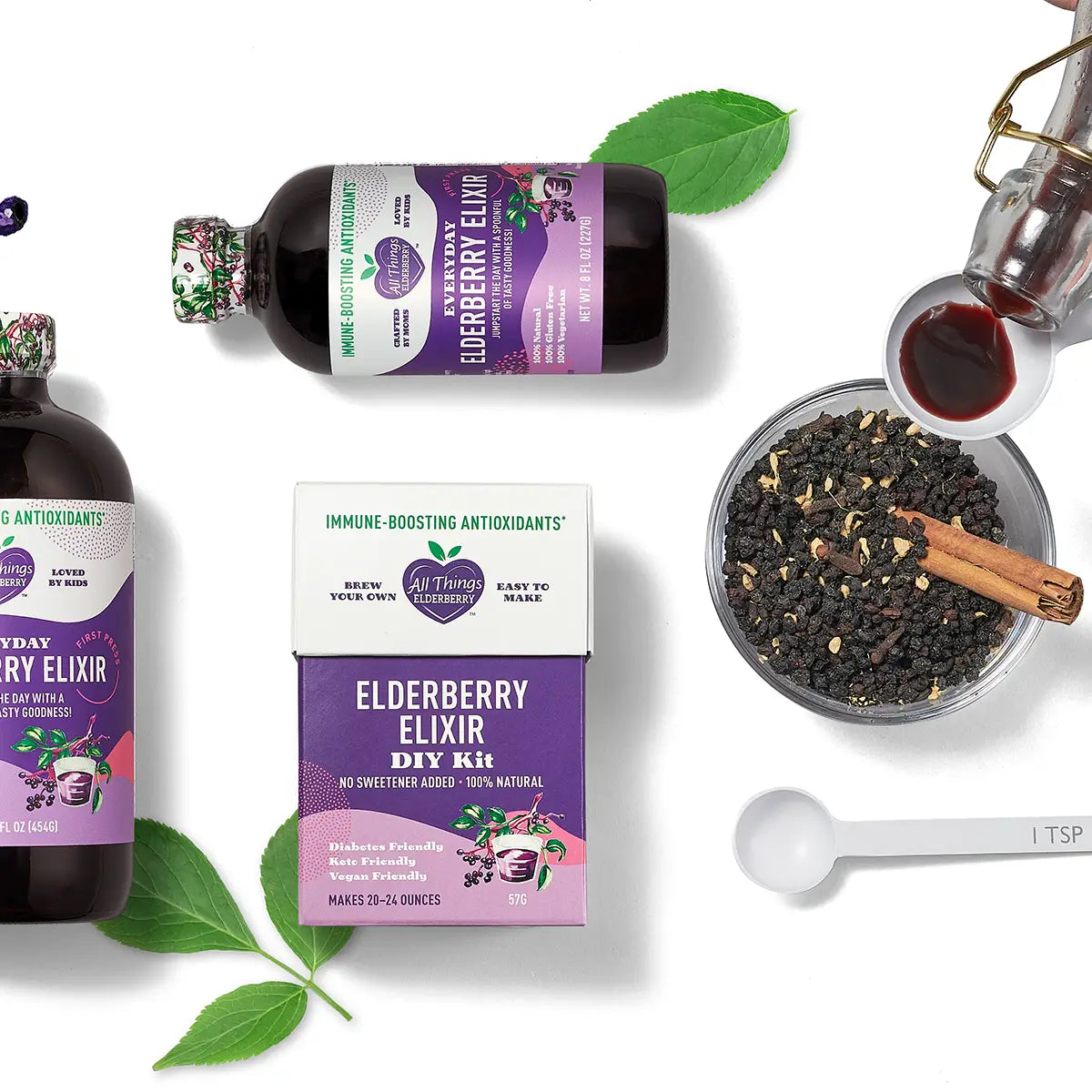 Everyday Elderberry Elixir