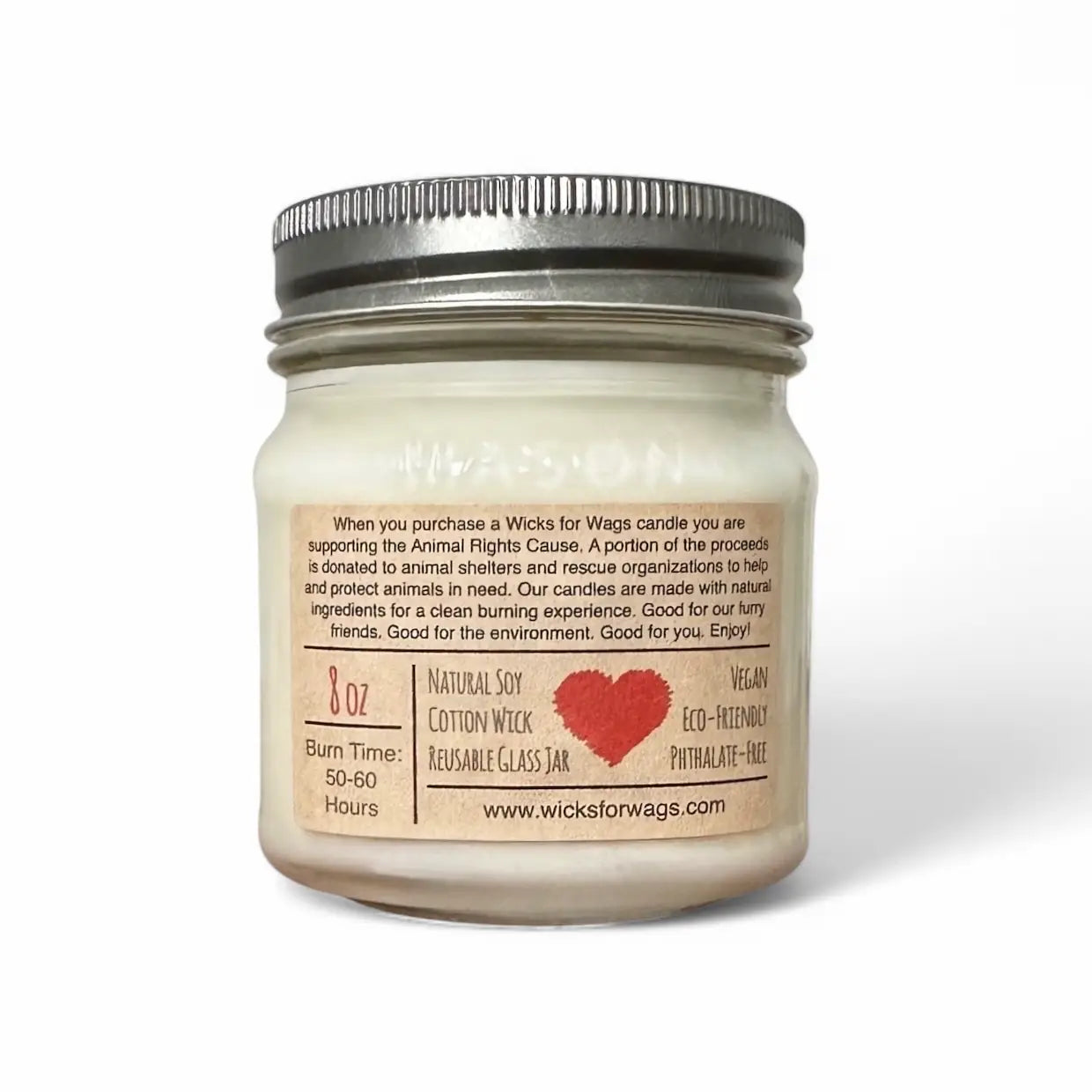 Sunny Citrus | 8oz Soy Candle | Mason Jar
