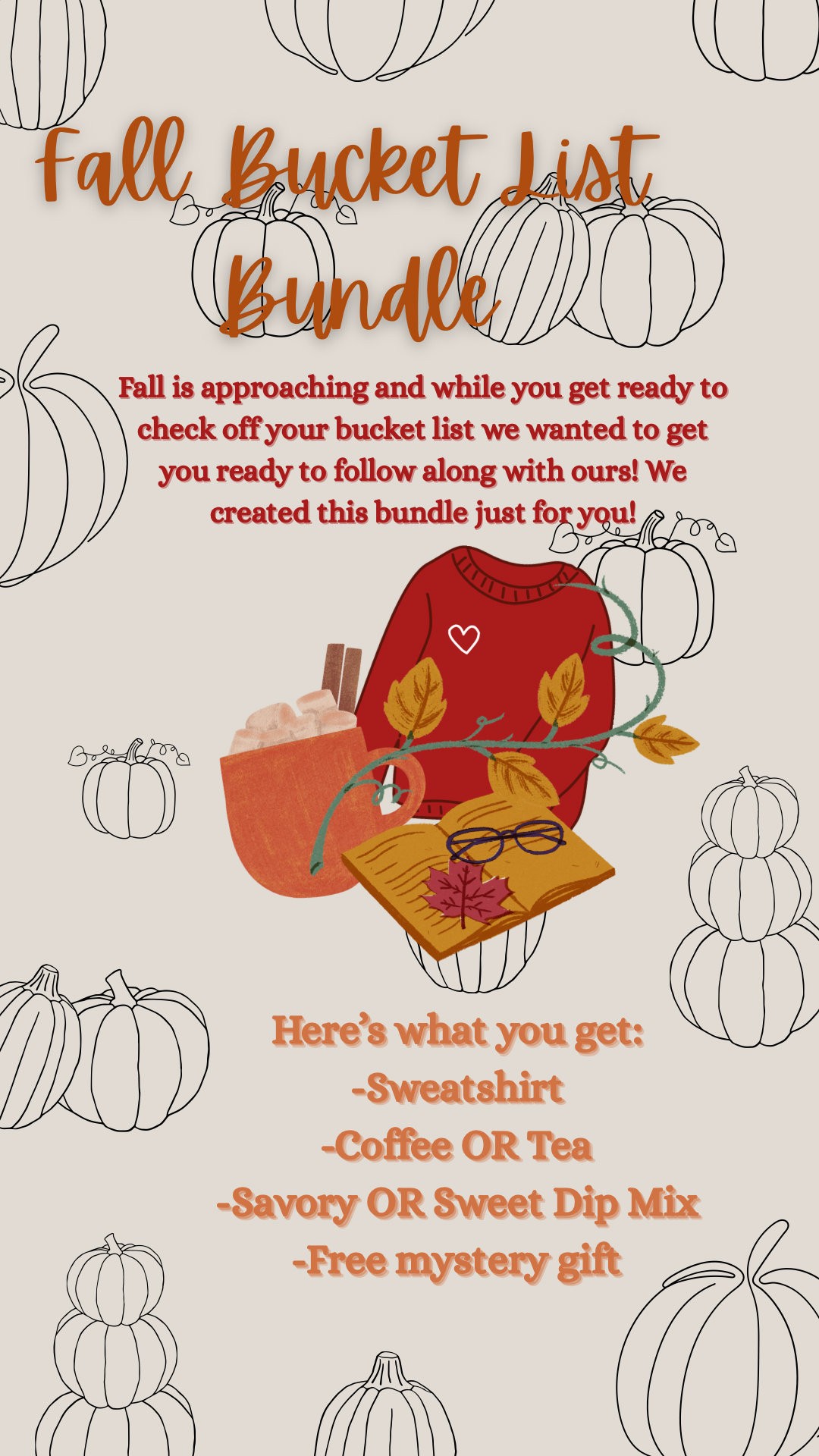 Autumn Bucket List Bundle