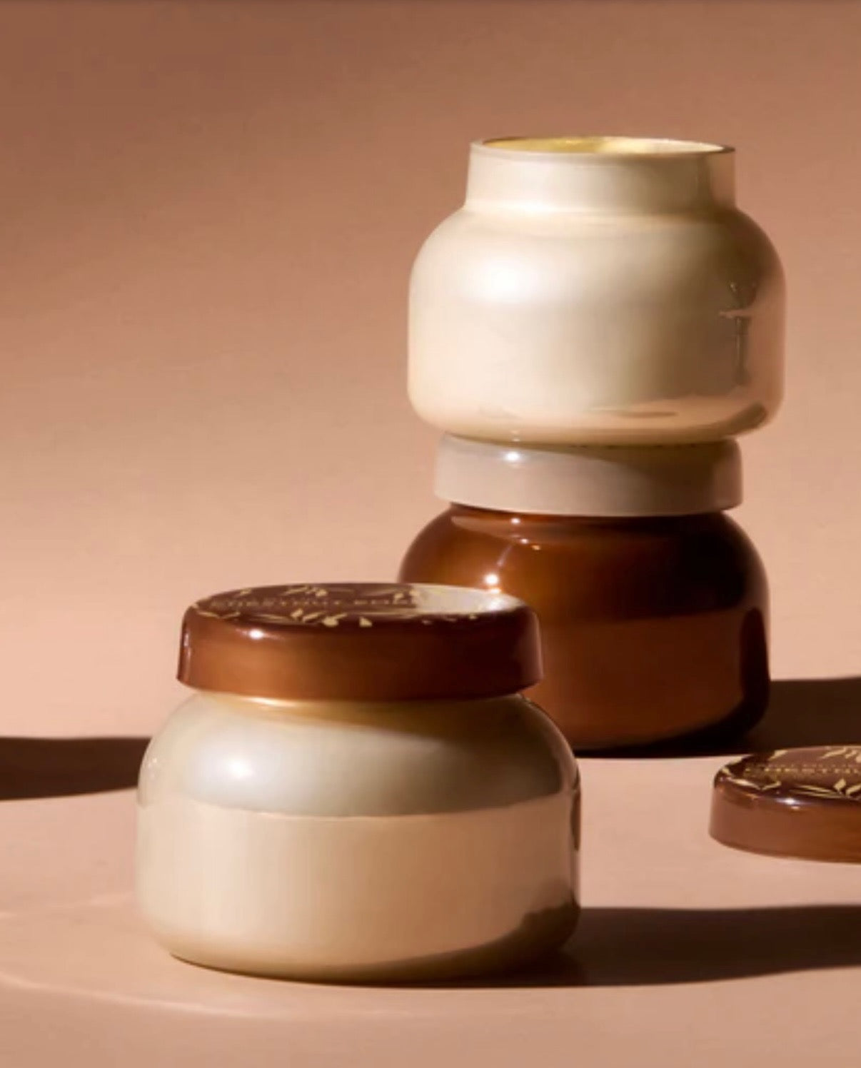 Capri Blue Autumn Glow White Signature Candle  limited edition 19 oz