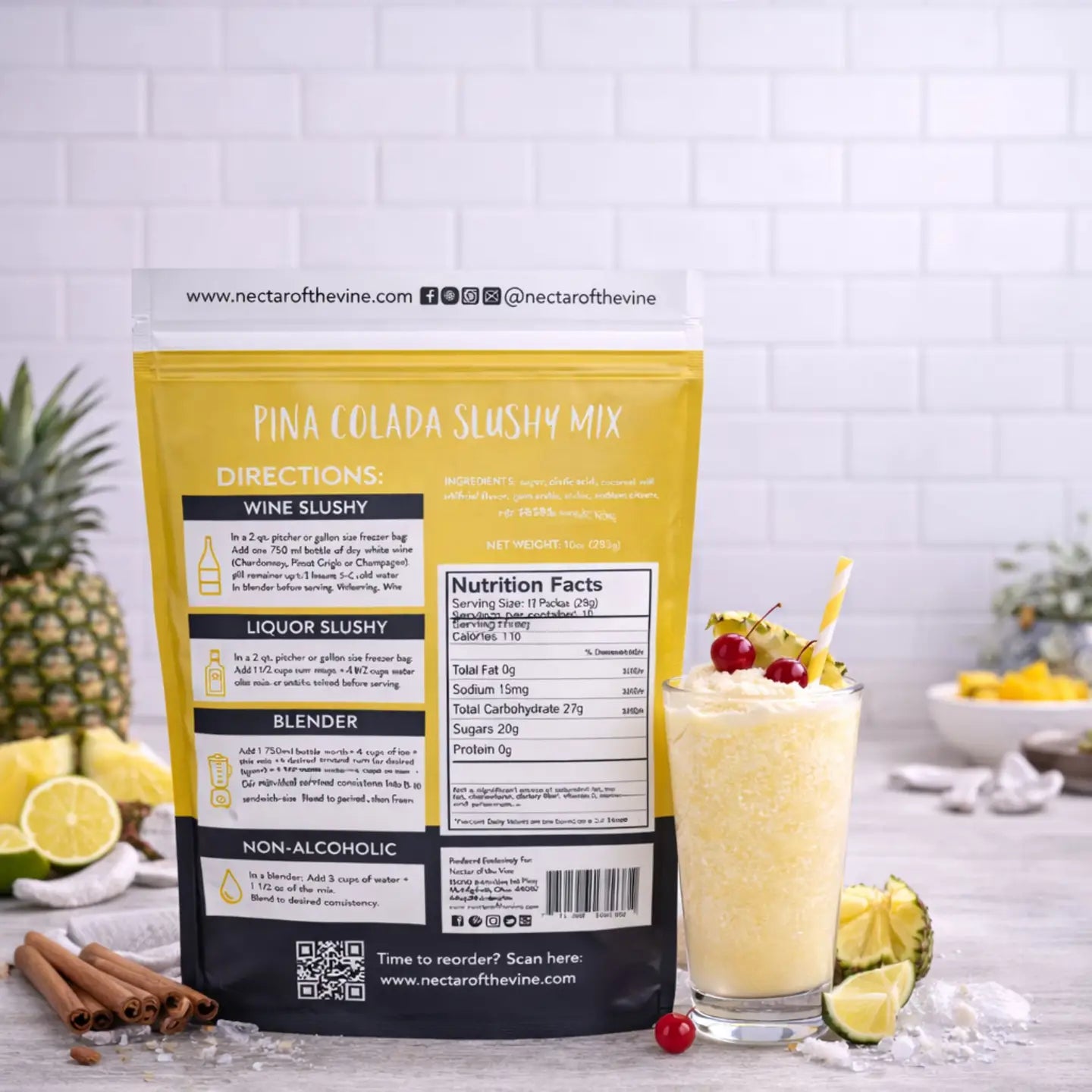 Pina Colada Wine Slushy Mix