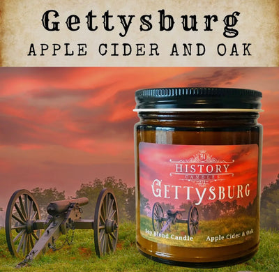 Gettysburg Candle | History Candle | Civil War