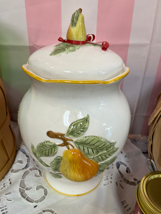 Summer fruit designed jar