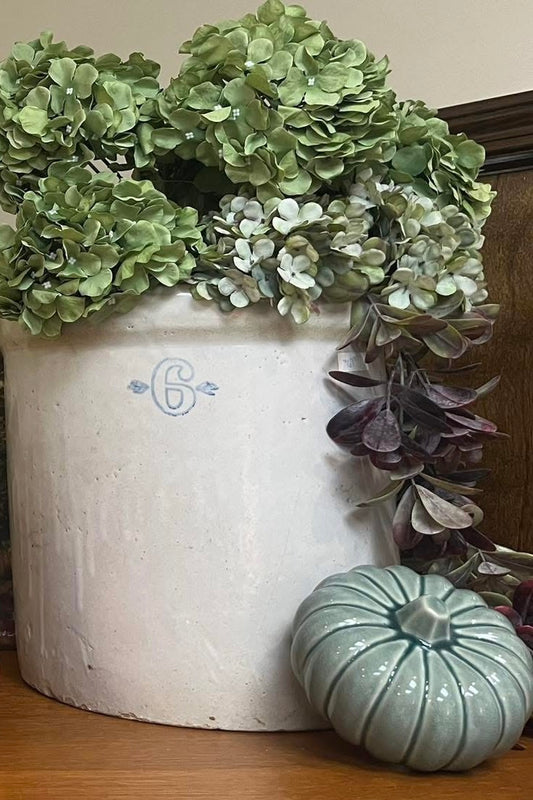 Vintage 6 Gallon Stoneware Crock