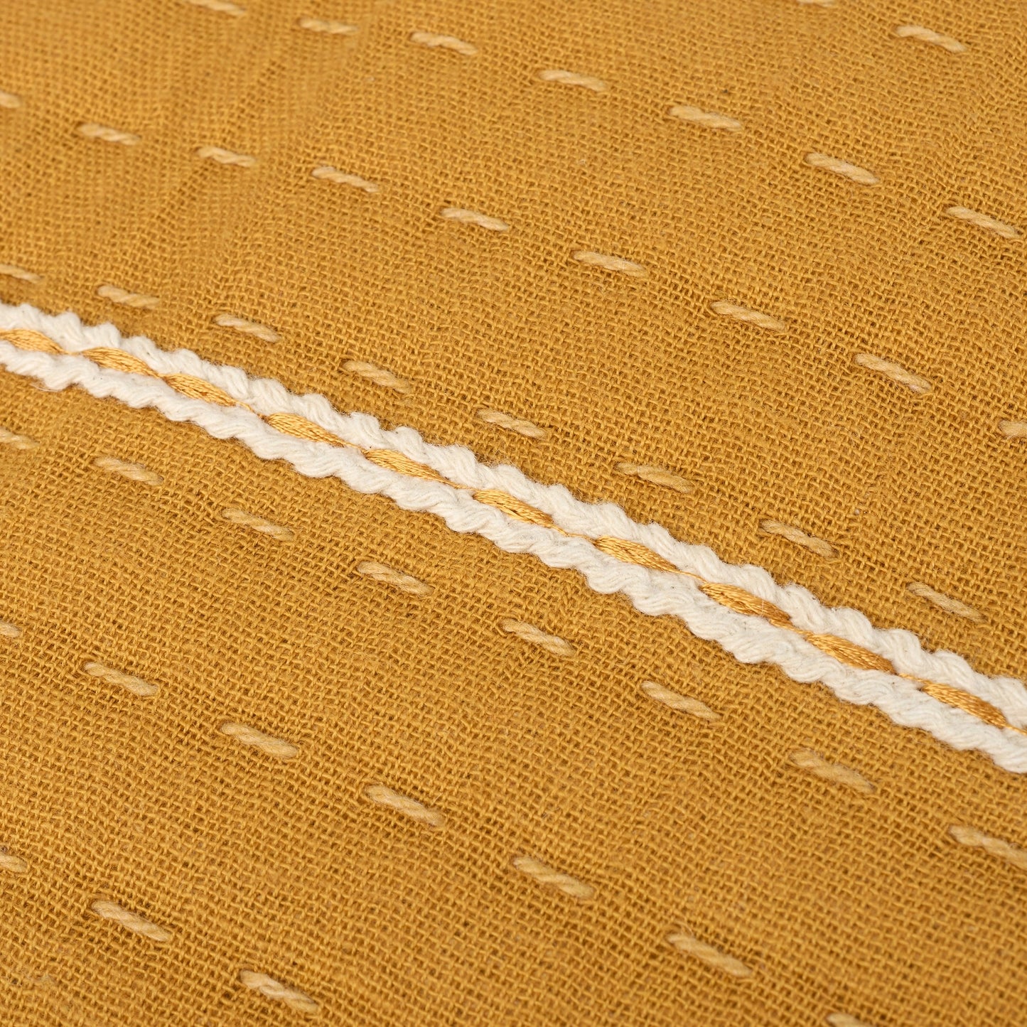 Saffron Scallop Pillow